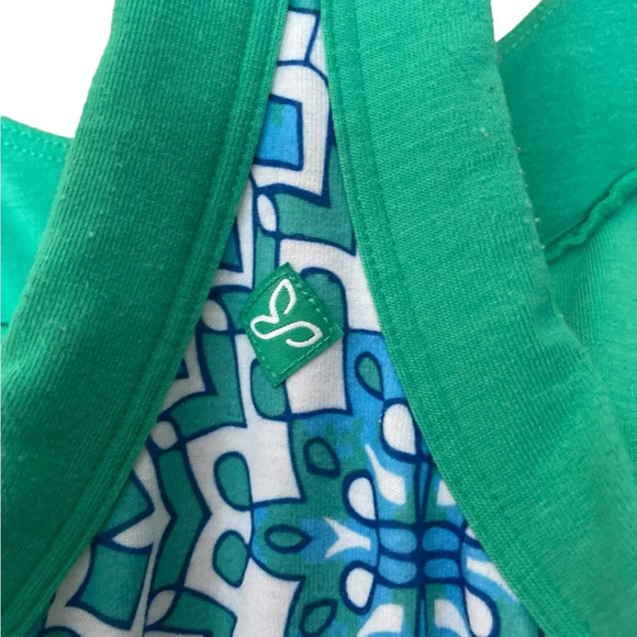 Prana Cali Recycled Polyester Jersey Knit Padded Racerback Tank Dress XS - Picture 4 of 9